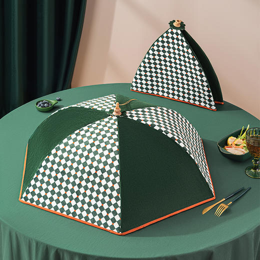 摩登主妇保温饭菜神器盖菜罩家用2022新款可折叠剩菜食物罩餐桌罩 商品图0