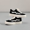 ZHR撞色拼接厚底板鞋女2023新款学院经典黑白运动休闲鞋韩版百搭 商品缩略图9