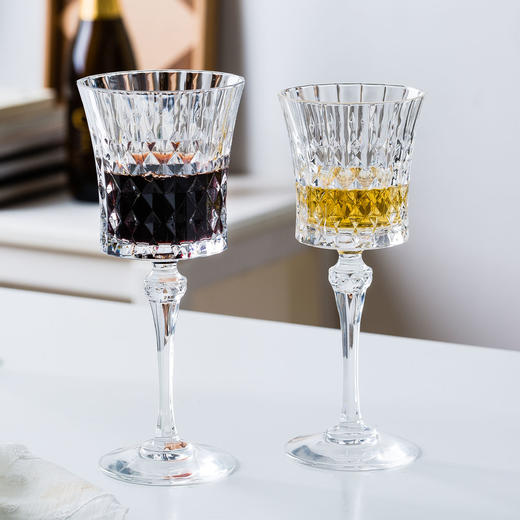 摩登主妇法国进口CDA钻石水晶杯红酒杯高脚杯精致香槟杯红酒杯子 商品图0