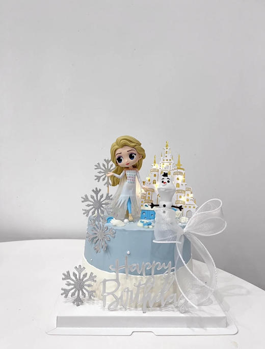 冰雪艾莎蛋糕 商品图0