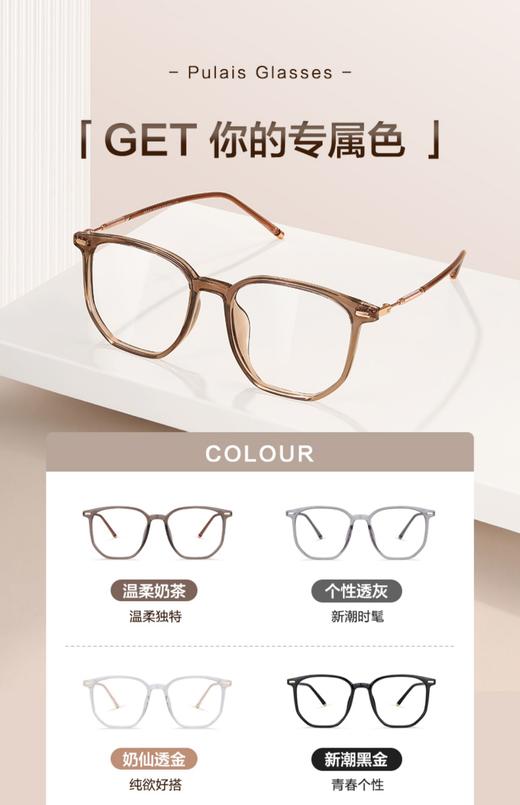 普莱斯光学镜架01250 为美丽而设计 TR+合金 色四色可选 商品图5