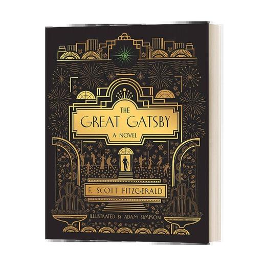 英文原版小说 The Great Gatsby A Novel 了不起的盖茨比 精装插图版 英文版 进口英语原版书籍 商品图1