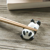 摩登主妇家用日式厨房创意可爱陶瓷餐具筷子枕熊猫筷子托筷托筷架 商品缩略图1