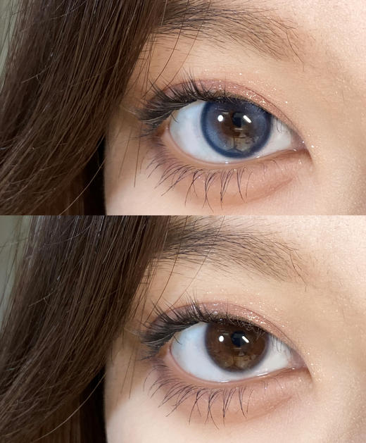 Kira fairy品牌日抛-#Halo Blue水滴光环(10p/盒） 货剩 950度   商品图3