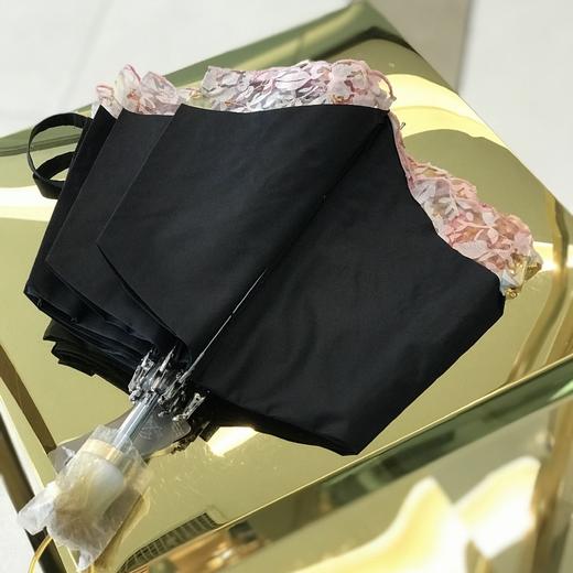 优品堂【梦幻刺绣】二折双层黑胶防紫外洋伞 商品图9
