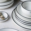 摩登主妇法线北欧风网红餐具碗碟套装家用陶瓷饭碗筷盘子创意简约 商品缩略图2