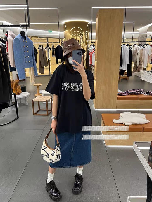 女款 熔化字母 圆领短袖T恤 特惠 Z-10319 商品图1