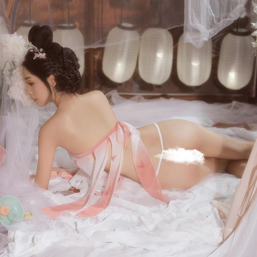 【浮光掠影】情趣内衣 性感 连腿袜 吊带 制服  三点式 套装 外贸 型号：6886mt2302  商品图5