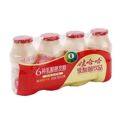 娃哈哈乳酸菌饮品 100ml*4瓶/排 商品图0