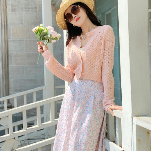 【百图lulu定制】【奥黛丽半裙】碎花 温柔 压褶 半身裙 商品图6