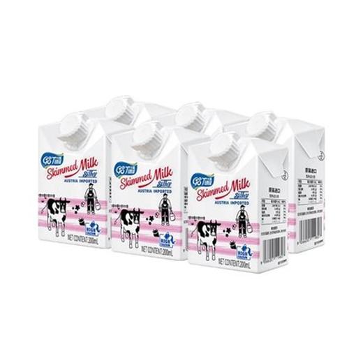 太慕脱脂纯牛奶200ml*6 商品图1