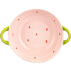 摩登主妇草莓碗陶瓷沙拉碗手柄碗可爱双耳汤碗好看的碗少女心餐具 商品缩略图3