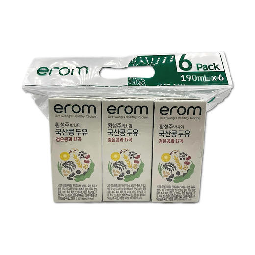 【곽】 이롬 검은콩17곡두유190ml*6 商品图0