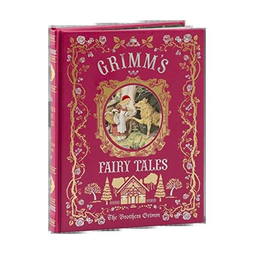 英文原版 Grimm's Fairy Tales children's 格林童话 皮革精装版 巴诺儿童经典 英文版 进口英语原版书籍 商品图1