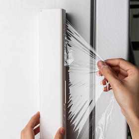 摩登主妇保鲜膜切割器创意厨房304不锈钢切割家用带磁铁盒子套装