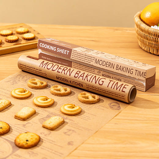 摩登主妇空气炸锅专用纸盘家用吸油纸垫耐高温硅油纸方形烘焙锡纸 商品图2