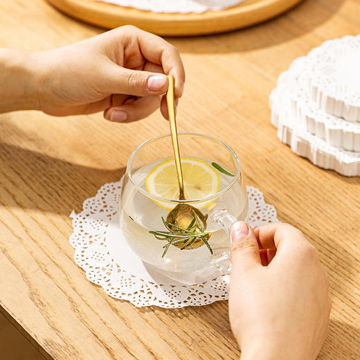 摩登主妇花边纸垫吸油纸食物专用厨房家用烘焙油炸餐盘花底纸垫子 商品图2