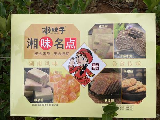 【湖南特产】湘妹子湘味名点500g（新） 一盒畅享六味甜点 商品图1