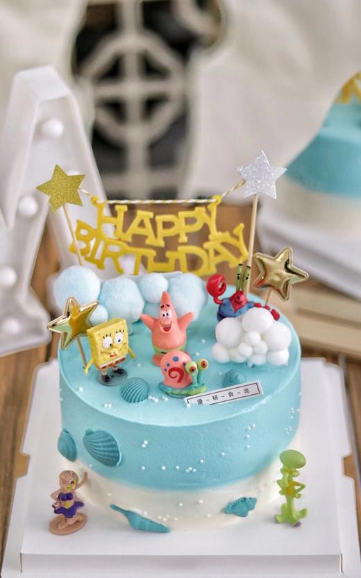 【生日蛋糕】海绵宝宝款 商品图0