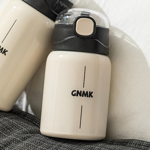 摩登主妇304不锈钢保温杯女高颜值儿童保冷水杯上学专用吸管杯子 商品图1