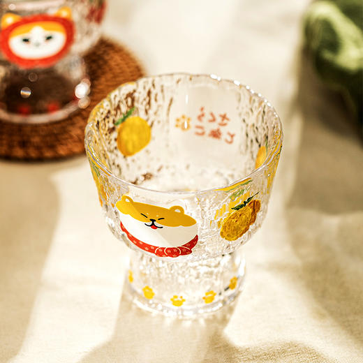 摩登主妇原创日式茶杯玻璃水杯女士个人专用主人杯高颜值喝茶杯子 商品图1