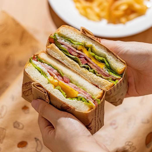 摩登主妇空气炸锅吸油纸食物专用烘焙烤箱烘烤食品级家用硅油纸垫 商品图0