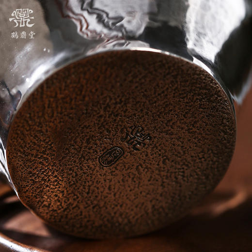 鹤鼎堂 闻天系列 于罿急须錾刻凌寒留香（银色）（缺货） 商品图4