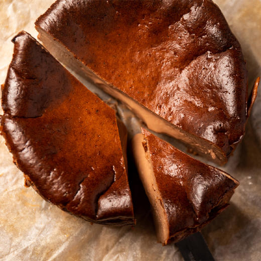 烤爱·经典款·西班牙巴斯克重芝士系列·巧克力巴斯克芝士蛋糕·巧克力·下午茶 全国配送（偏远地区除外） 商品图1