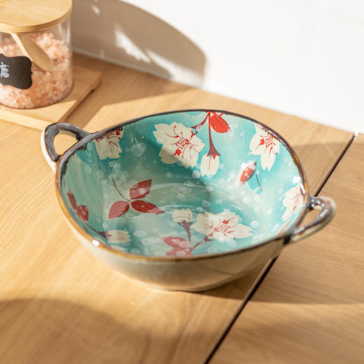 摩登主妇汤碗家用2022新款拉面碗防烫双耳碗汤盆陶瓷螺蛳粉碗专用 商品图1