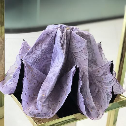 优品堂【遇见春心】三折双层刺绣黑胶防紫外线伞 商品图10