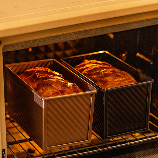 摩登主妇吐司模具450克带盖不粘烤箱家用烘焙烤面包用具土司盒子 商品图1