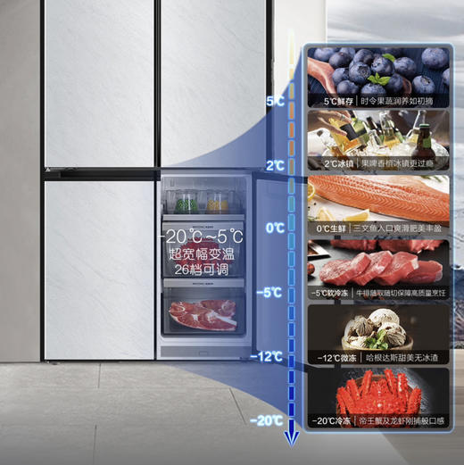 卡萨帝（Casarte）冰箱 BCD-700WGCTDM7WYU1 商品图9