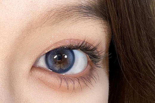 Kira fairy品牌日抛-#Halo Blue水滴光环(10p/盒） 货剩 950度   商品图4