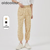 oldcolour2023春季新款高腰松紧直筒宽松显瘦休闲裤女O13073301 商品缩略图0