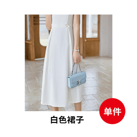 无袖性感温柔风收腰显瘦气质女神范西装内搭裙QL-XXN23805 商品图6
