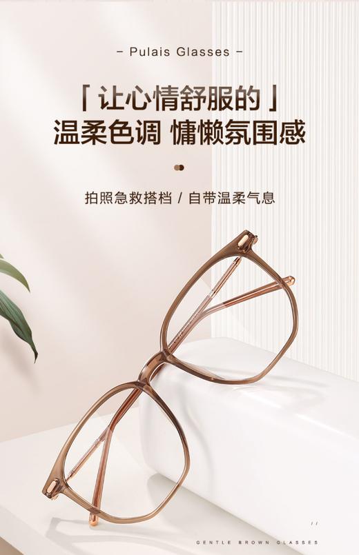 普莱斯光学镜架01250 为美丽而设计 TR+合金 色四色可选 商品图3