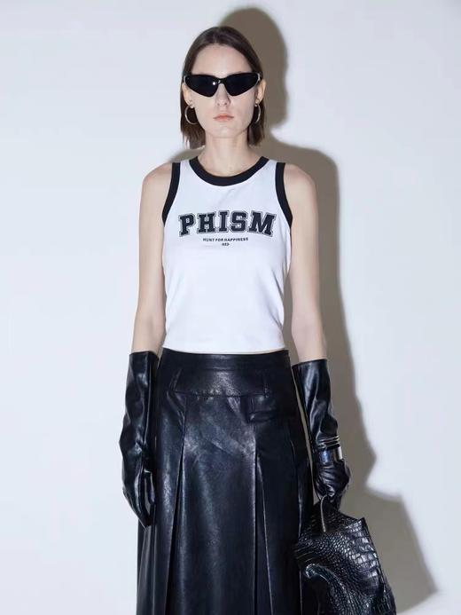 复古撞色背心 商品图0