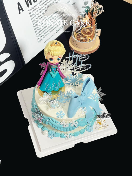 【1402】蓝色系盘头艾莎 商品图3