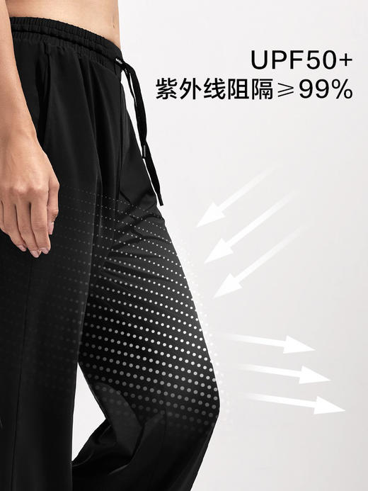 巨！冰！凉！垂感巨好！蕉下冰触系列轻薄沁风防晒阔腿裤 商品图11