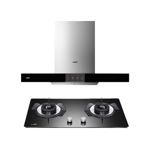 华帝（VATTI）油烟机 E6004+燃气灶 B8407B 商品图0