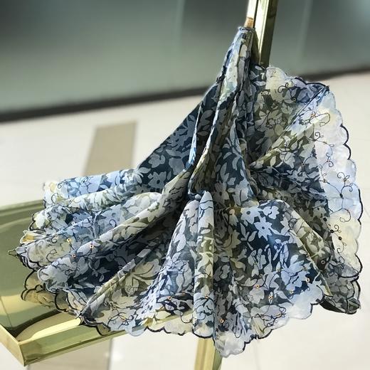 优品堂【梦幻刺绣】二折双层黑胶防紫外洋伞 商品图1