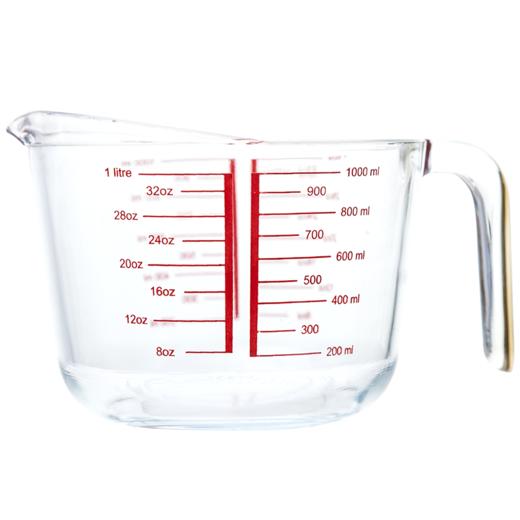 摩登主妇玻璃量杯带刻度耐高温厨房烘焙家用食品级大容量打蛋水杯 商品图3