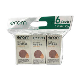 【곽】이롬 호두아몬드두유 190ml*6