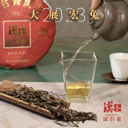 汉合「国品」大展宏兔普洱茶，生态原始，品质至臻！ 商品图4