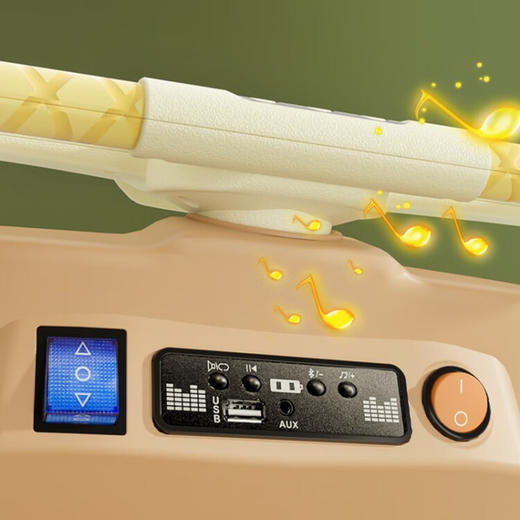 贝多奇儿童电动摩托车双人亲子车  BDQ 商品图5