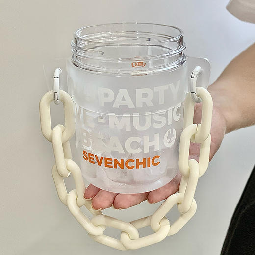 摩登主妇高颜值水杯夏季女生吸管杯子便携外带咖啡随行杯戚薇同款 商品图2