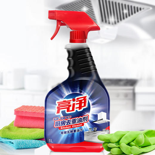 威露士亮净厨房去重油剂氧漂抗菌1L 商品图1