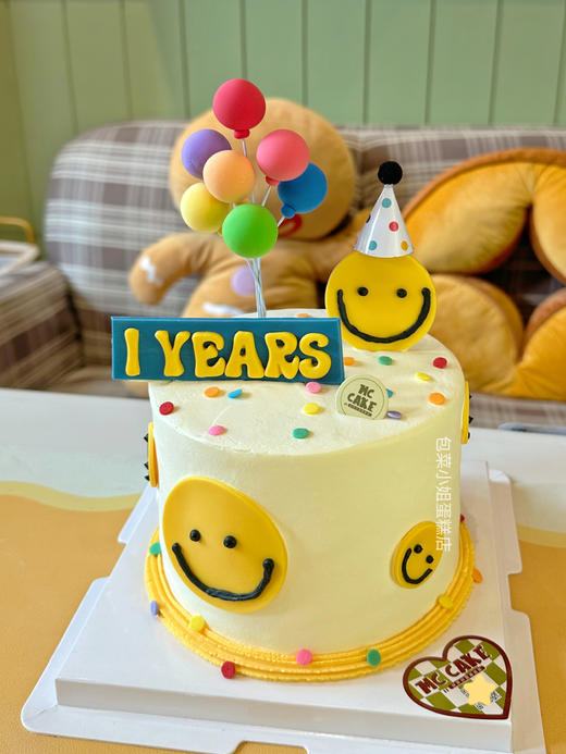 笑脸蛋糕/周岁周年蛋糕 商品图1
