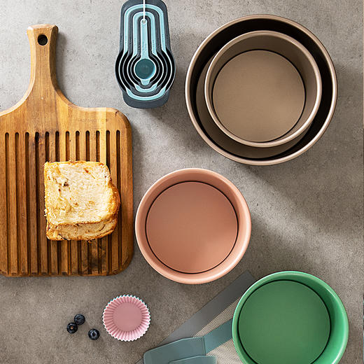 摩登主妇戚风蛋糕模具烘焙家用慕斯烘培工具全套烤盘烤箱专用套装 商品图1
