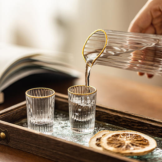 摩登主妇轻奢白酒杯分酒器家用酒杯酒具套装子弹杯一两酒盅一口杯 商品图2